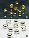 【パーツ】つぶし玉 3mm(金:2.7g 銀:2.5g)〜4mm(銀:3.5g)約50粒 【パワーストーン 天然石 アクセサリー】