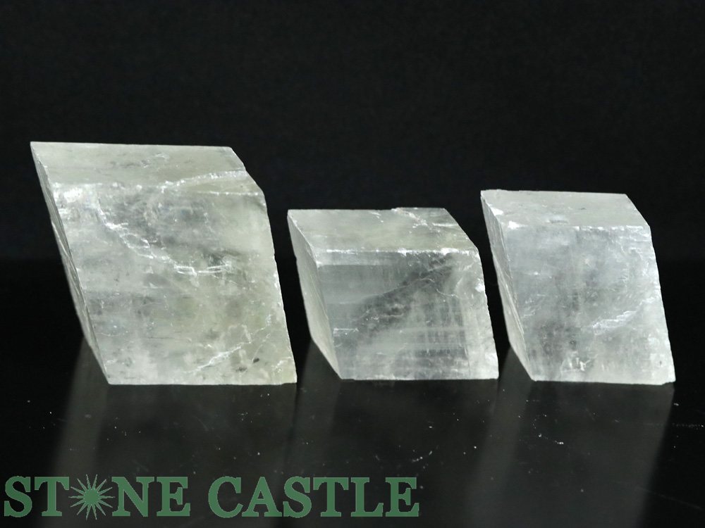 ☆一点物☆【原石】ホワイトカルサイト (3個セット) No.35【パワーストーン 天然石 アクセサリー】