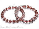☆高品質☆【ブレスレット】レッドファントムクォーツ (3A) (約9.5~10mm)※DM便・ネコポス不可※ 【パワーストーン 天然石 アクセサリー レディース メンズ】