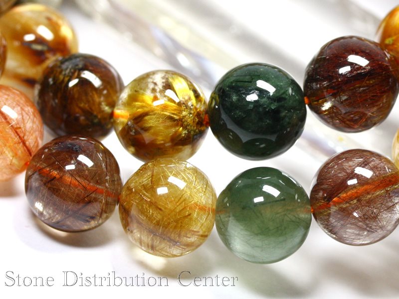 ☆高品質☆【ブレスレット】福禄寿ルチルクォーツ(5A)(約11~11.5mm)(ケース付)※メール便※【パワーストーン天然石アクセサリーレディースメンズ】【02P11Apr15】