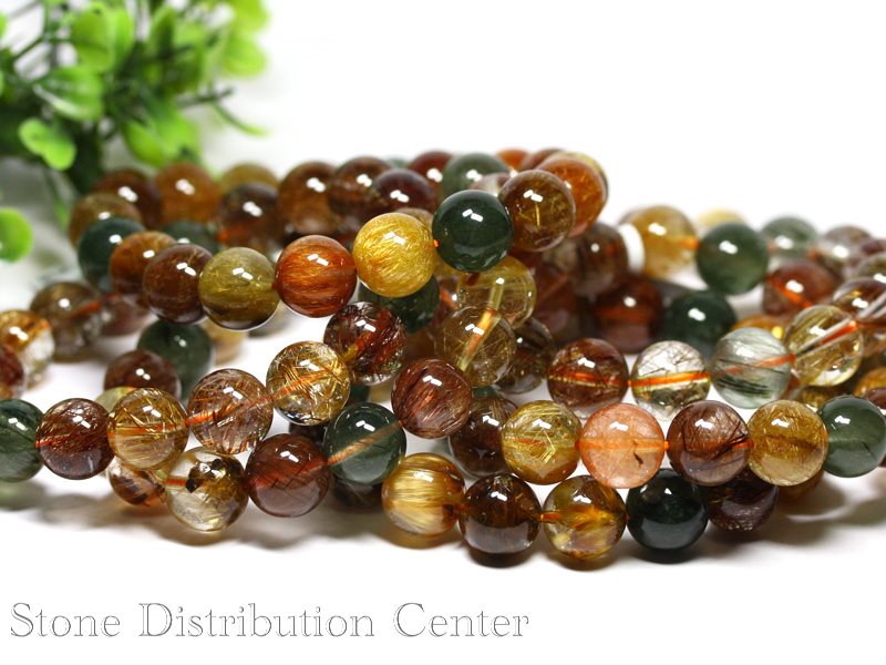 ☆高品質☆【ブレスレット】福禄寿ルチルクォーツ(5A)(約11~11.5mm)(ケース付)※メール便※【パワーストーン天然石アクセサリーレディースメンズ】【02P11Apr15】