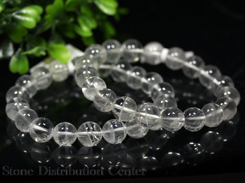 ☆高品質☆【ブレスレット】レムリアン水晶 (ロシア産) (約10～10.5mm)※DM便・ネコポス不可※【パワーストーン 天然石 アクセサリー レディース メンズ】