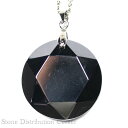 ★楽天スーパーセール★☆高品質☆【ペンダント】テラヘルツ鉱石 六芒星 (丸型)※DM便・ネコポス不可※【パワーストーン 天然石 アクセサリー レディース メンズ】(4)