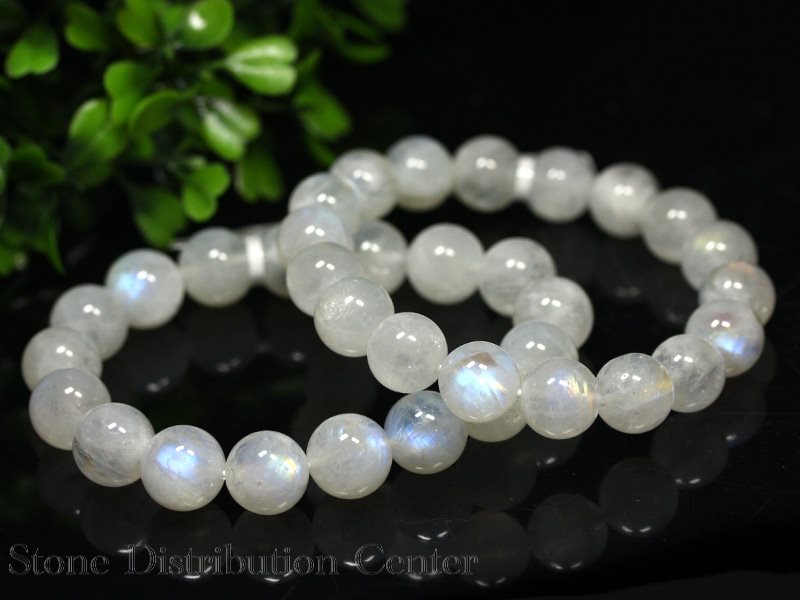 ☆高品質☆【ブレスレット】ムーンストーン (3A) (約11～11.5mm)※DM便・ネコポス不可※【パワーストーン ..
