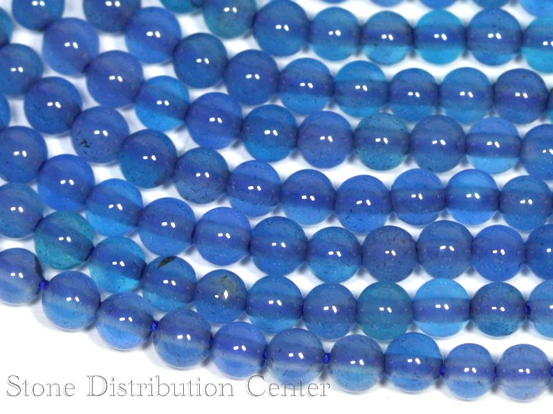 【丸ビーズ】ブルーメノウ 3mm【パワーストーン 天然石 アクセサリー 1連売り】