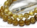 ★楽天スーパーセール★☆高品質☆【ブレスレット】太陽タイチンルチルクォーツ (5A) (約8.5〜9mm) (ケース付)※DM便・ネコポス不可※【パワーストーン 天然石 アクセサリー レディース メンズ】(4)
