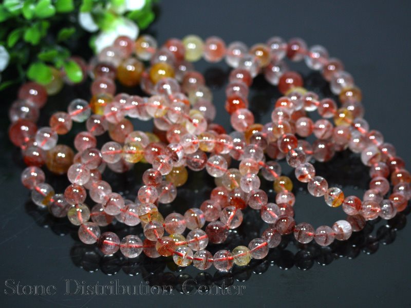 ☆特価アソート☆【ブレスレット】天然オーラクォーツ (ブラジル産) 約250gパック※DM便・ネコポス不可※【パワーストーン 天然石 アクセサリー レディース メンズ】