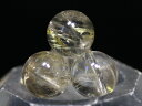 【丸ビーズ】ルチルクォーツ (3A) 8mm 粒売り(2個セット) 【パワーストーン 天然石 アクセサリー】