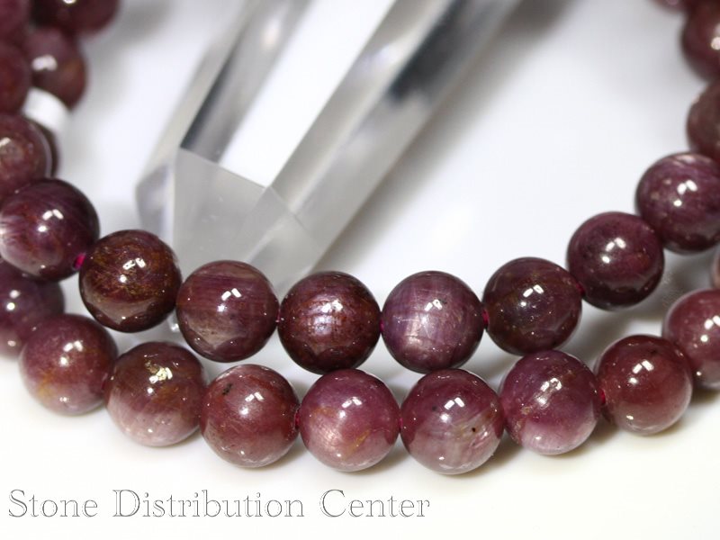 ☆高品質☆【ブレスレット】スタールビー (3A) (約7〜7.5mm) 【パワーストーン 天然石 アクセサリー レディース メンズ】