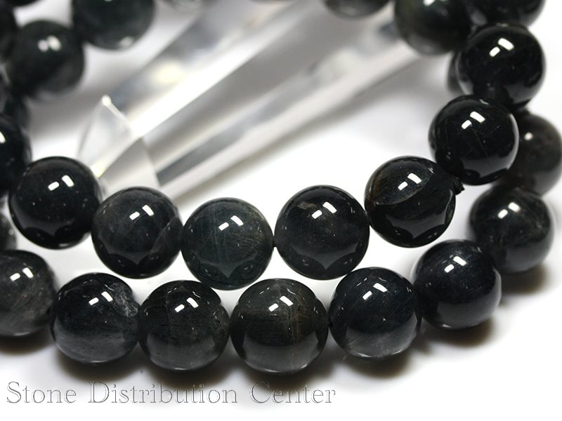 ☆高品質☆【ブレスレット】モリオンインルチル(約11~11.5mm)(鑑別済)【パワーストーン天然石アクセサリーレディースメンズ】