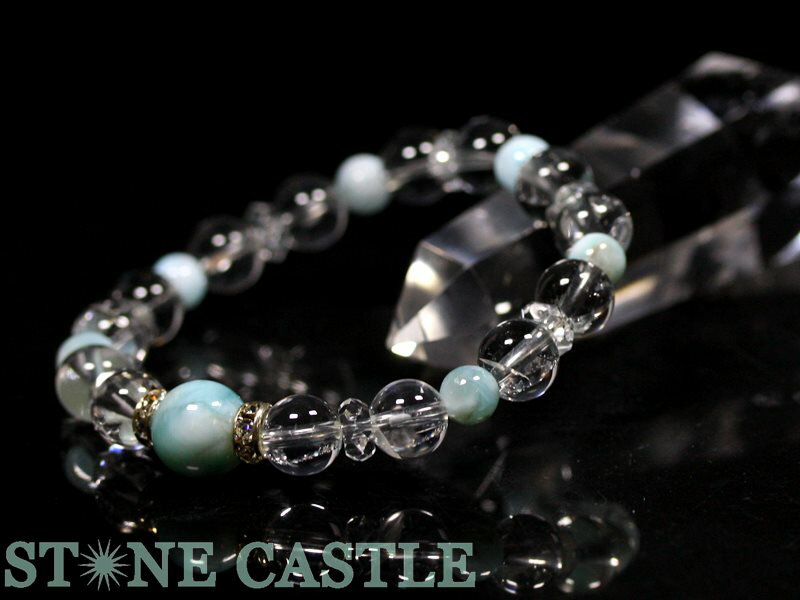 【ブレスレット】ラリマーデザインブレス (odb-030) (数量限定商品) 【パワーストーン 天然石 アクセサリー レディース メンズ】