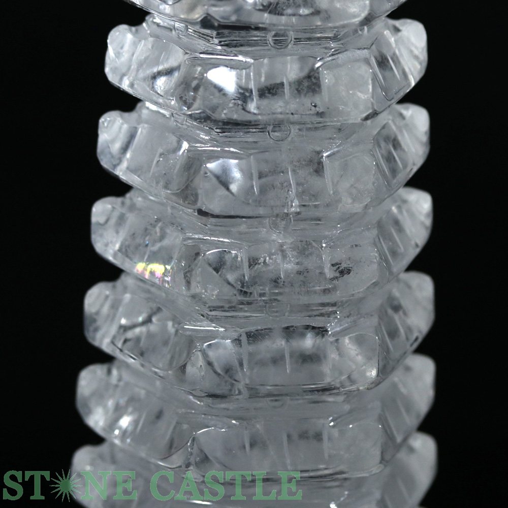 ☆一点物☆【開運＆風水アイテム】文昌塔(もんしょうとう) 天然水晶 No.23 (約1085g)【パワーストーン 天然石 アクセサリー レディース メンズ】