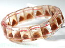 ☆高級一点物☆【ブレスレット】レッドファントムクォーツ (3A) バングル 約17x12x6mm No.54 【パワーストーン 天然石 アクセサリー レディース メンズ】