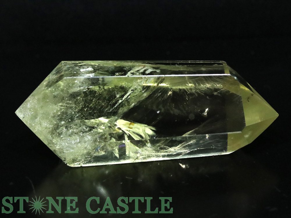 ☆一点物☆【置き石】ダブルポイント型 オウロベルデ No.59【パワーストーン 天然石 アクセサリー】