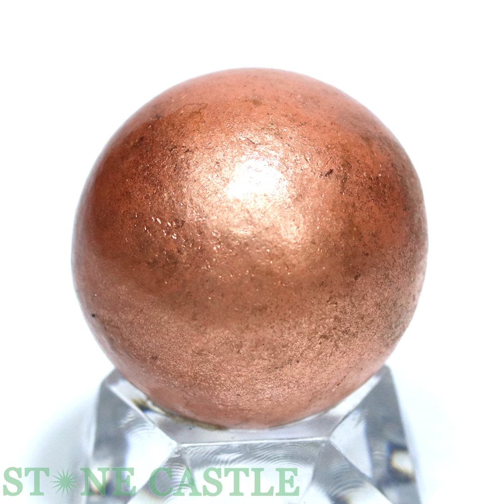 ☆一点物☆【置き石】丸玉 自然銅 (アメリカ・ミシガン州産) 約30mm No.07【パワーストーン 天然石 アクセサリー】