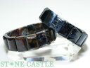☆高品質☆【ブレスレット】ピーターサイト バングル型 (3A) (約13x18mm) 【パワーストーン 天然石 アクセサリー レディース メンズ】