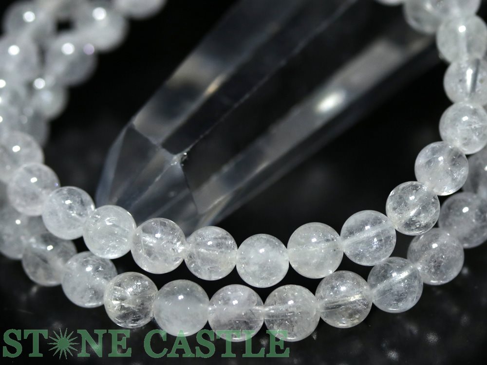 ☆高品質☆【ブレスレット】ダンビュライト (5A) (約6.5〜7mm)【パワーストーン 天然石 アクセサリー レディース メンズ】