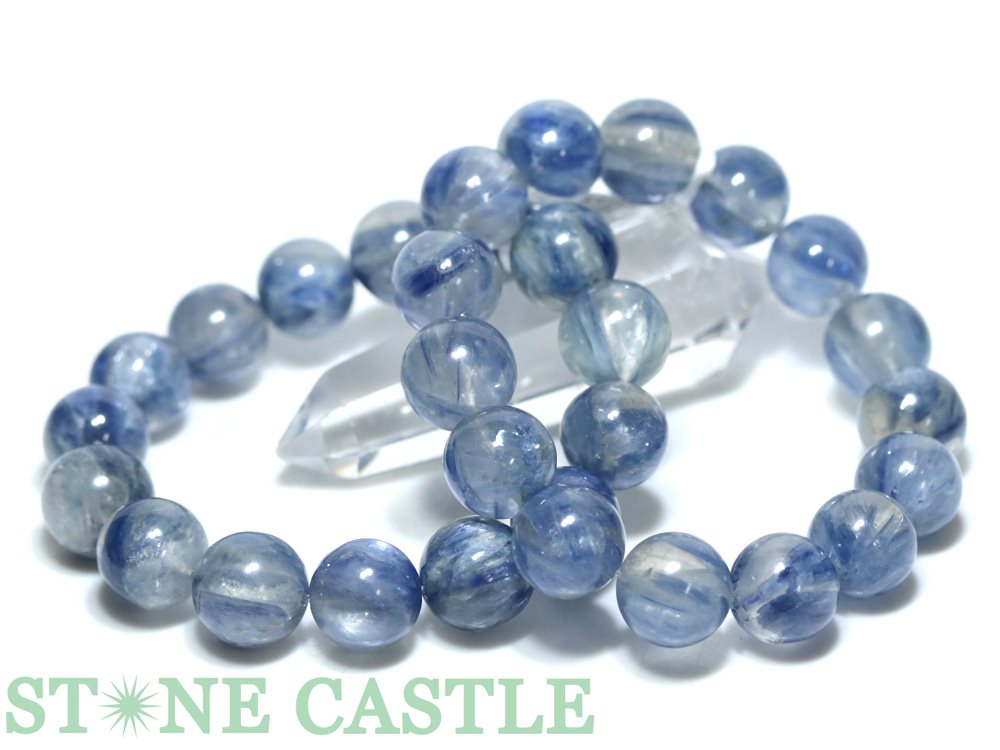 ★楽天スーパーセール★☆高品質☆【ブレスレット】ヒマラヤカイヤナイトインクォーツ (3A) (ヒマラヤネパール産) (約15〜15.5mm) (ケース付)【パワ...