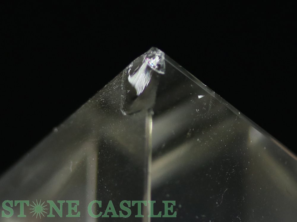【置き石】ピラミッド型 約25mm 水晶 (2個セット) ★特価★【パワーストーン 天然石 アクセサリー レディース】