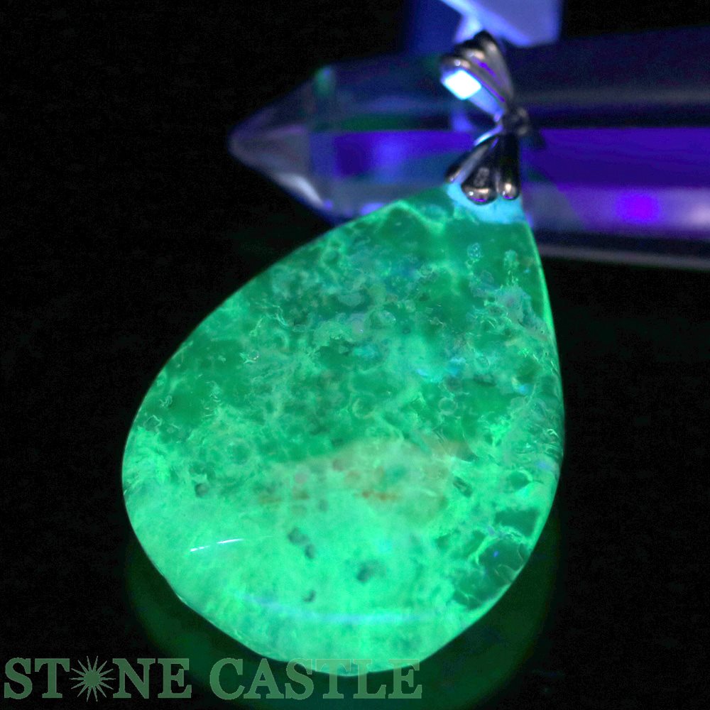 ☆一点物☆【ペンダント】ハイアライトオパール 原石一面磨き No.11【パワーストーン 天然石 アクセサリー レディース メンズ】