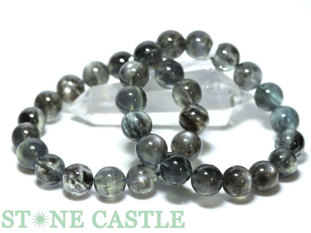 ☆高品質☆【ブレスレット】カラーチェンジアクアマリン キャッツアイ (約12〜12.5mm) (ケース付)【パワーストーン 天然石 アクセサリー レディース メ...