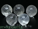【置き石】丸玉 約46~49mm 水晶 (1玉売り)【パワーストーン 天然石 アクセサリー レディース メンズ】(3)