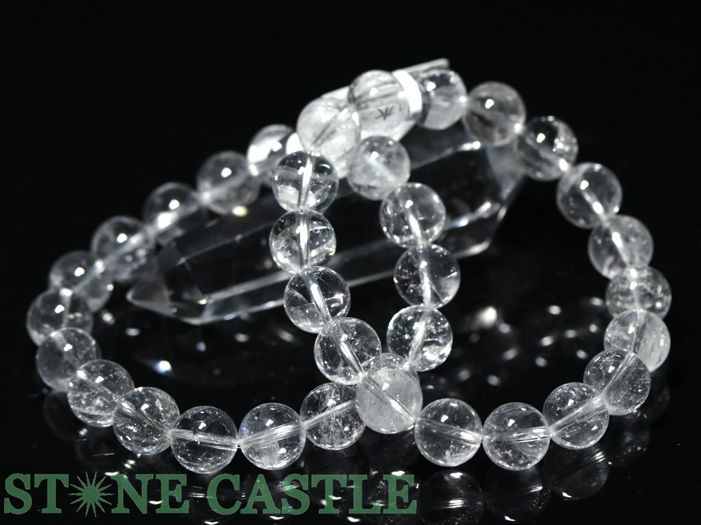 ☆高品質☆【ブレスレット】テキサス水晶 (約11〜11.5mm) 【パワーストーン 天然石 アクセサリー レディース メンズ】