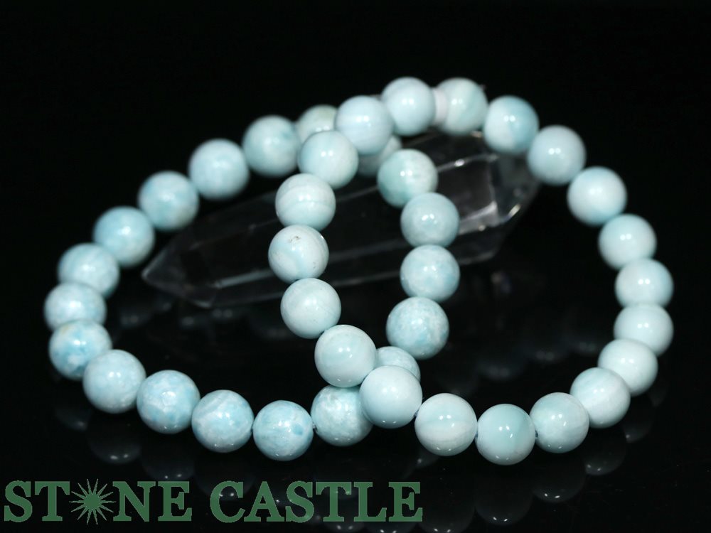 ☆高品質☆【ブレスレット】スミソナイト (菱亜鉛鉱) (5A) (約10〜10.5mm) 【パワーストーン 天然石 アクセサリー レディース メンズ】