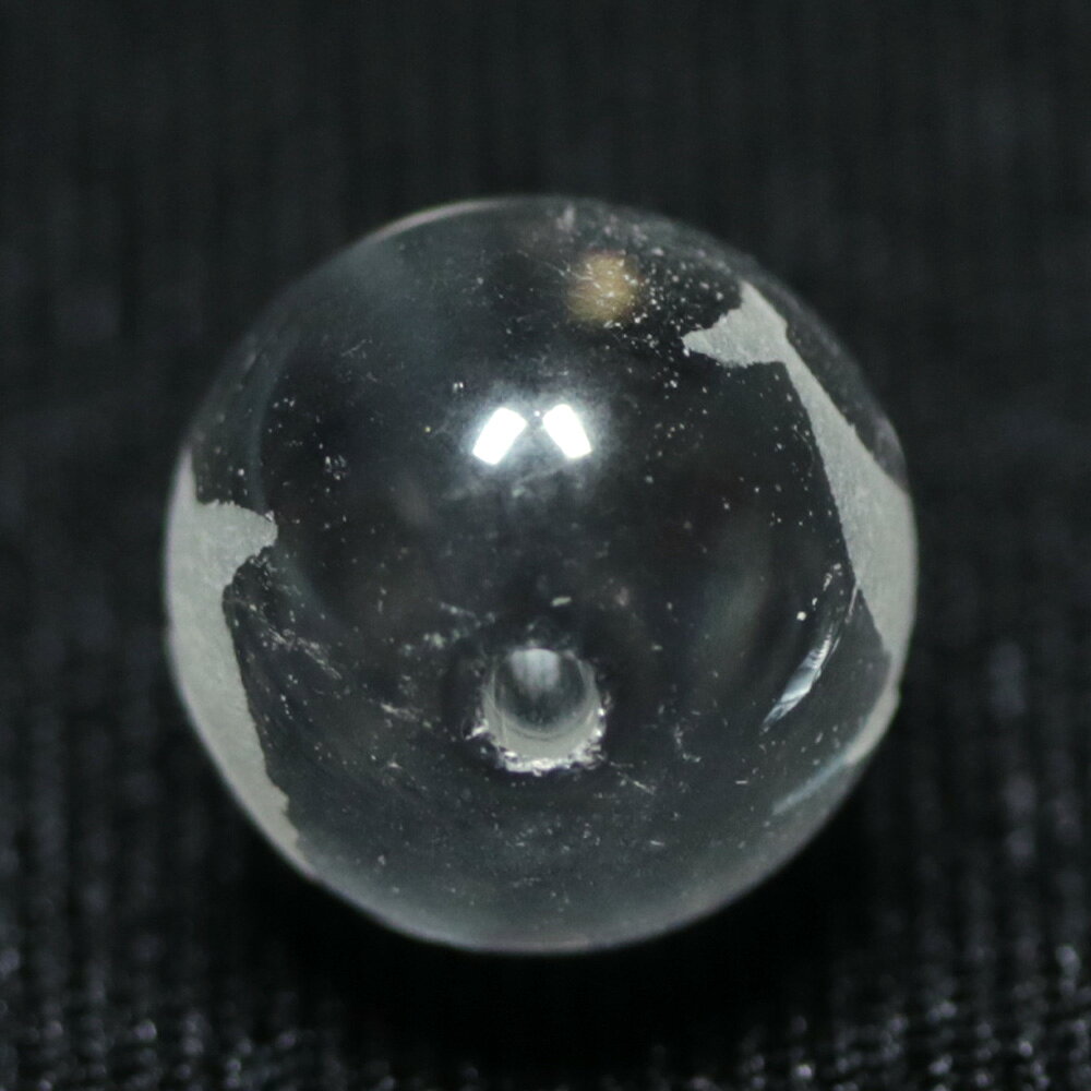 【彫刻ビーズ】水晶 10mm (素彫り) イルカ (両面タイプ)【パワーストーン 天然石 アクセサリー】の商品画像 3