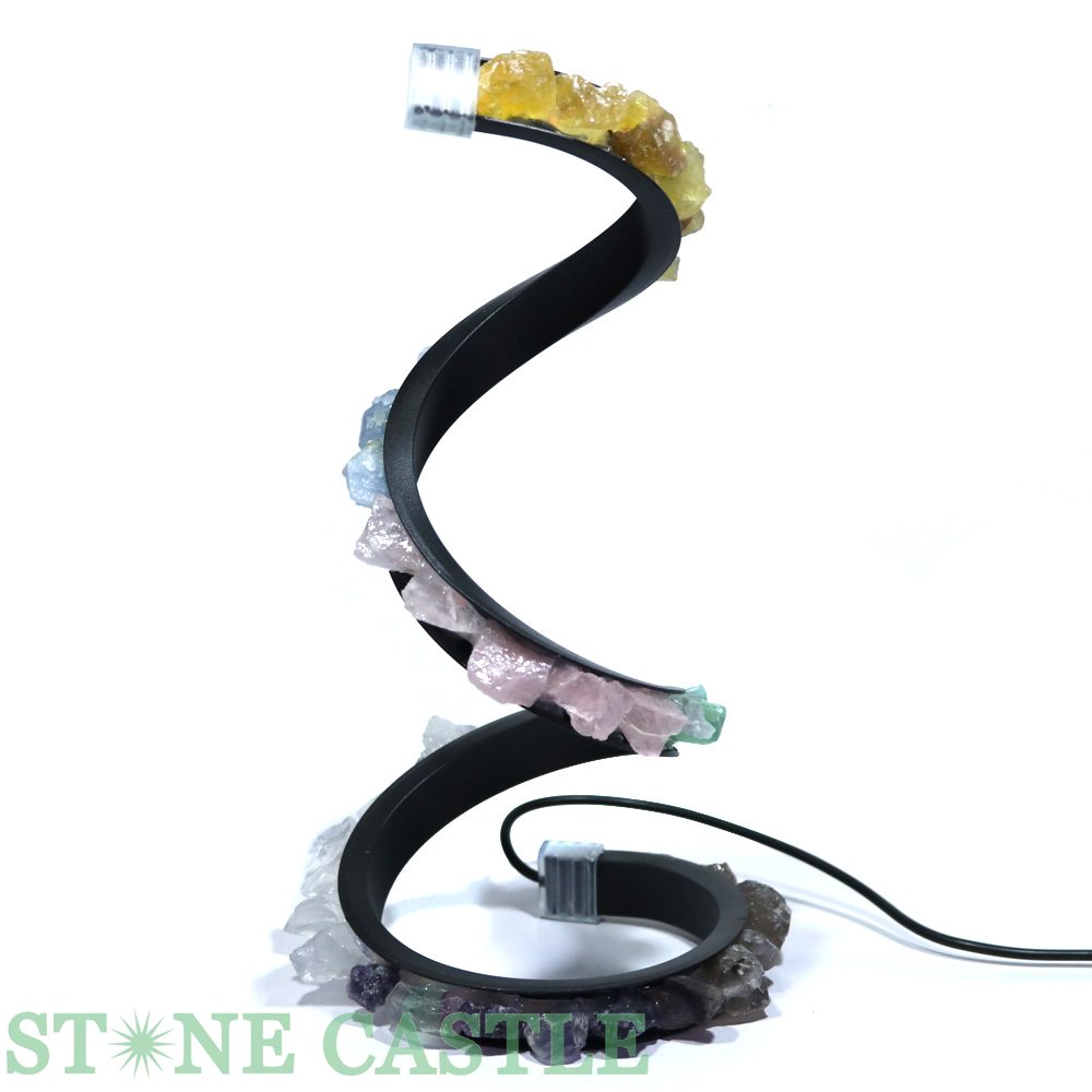 ☆高品質☆【インテリア】螺旋型ランプ 各種【パワーストーン 天然石 アクセサリー レディース メンズ】