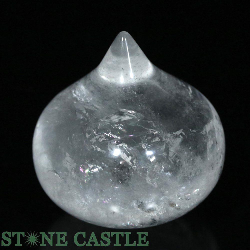 ☆一点物☆【開運＆風水アイテム】レインボー水晶 宝珠 約50mm No.80【パワーストーン 天然石 アクセサリー レディース メンズ】