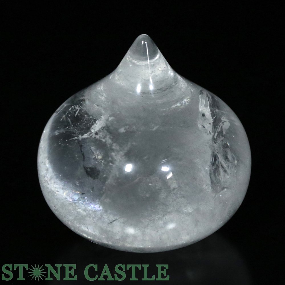 ☆一点物☆【開運＆風水アイテム】レインボー水晶 宝珠 約50mm No.80【パワーストーン 天然石 アクセサリー レディース メンズ】