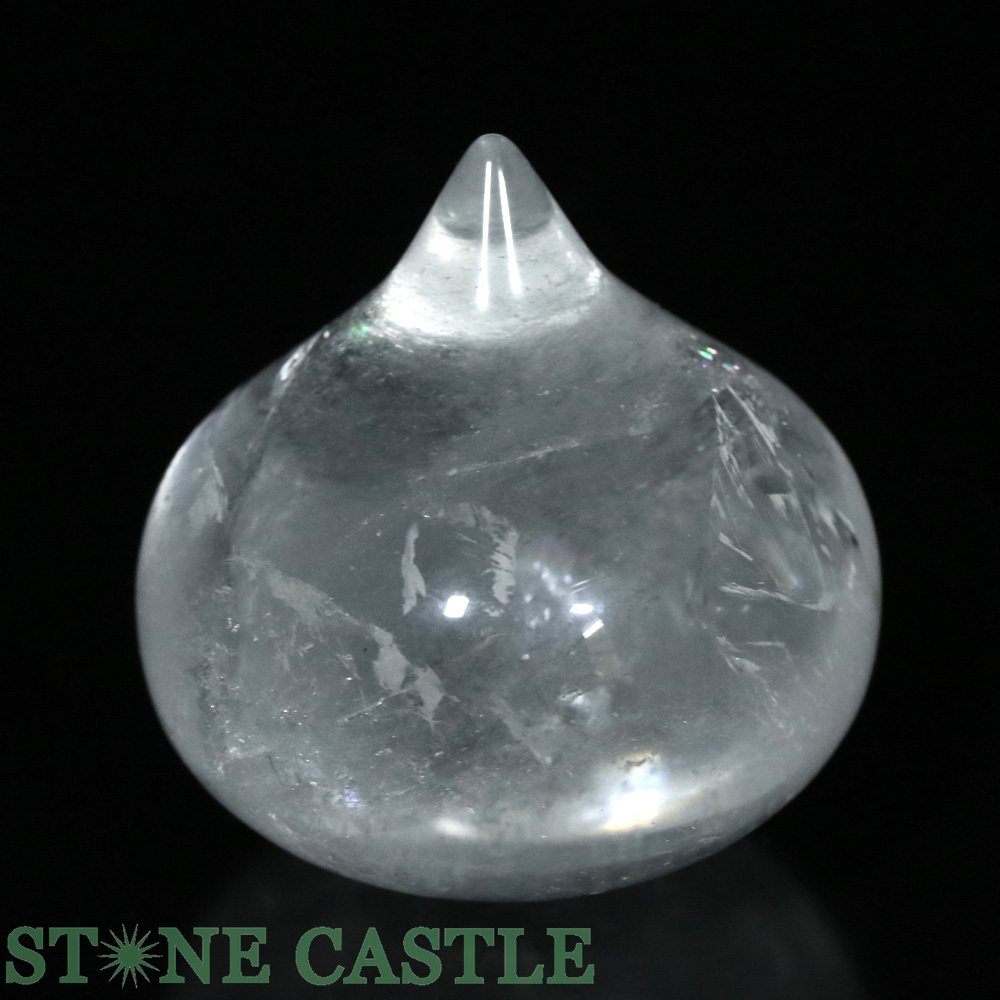 ☆一点物☆【開運＆風水アイテム】レインボー水晶 宝珠 約50mm No.80【パワーストーン 天然石 アクセサリー レディース メンズ】