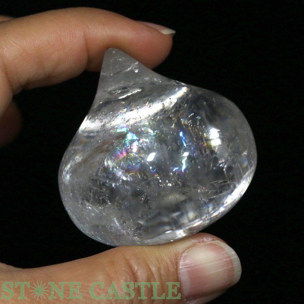 ☆一点物☆【開運＆風水アイテム】レインボー水晶 宝珠 約50mm No.82【パワーストーン 天然石 アクセサリー レディース メンズ】