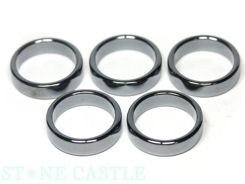 【リング】天然石スレンダーリング ヘマタイト (数量限定商品)【パワーストーン 天然石 アクセサリー レディース】