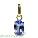 ★楽天スーパーセール★☆高品質☆【ペンダント】タンザナイト オーバル型 (ブリリアントカット) 約4x6mm (18K) #24 【パワーストーン 天然石 アクセサリー レディース メンズ】(4)