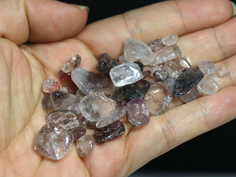 【さざれ】浄化用チップ 200g スーパーセブン【パワーストーン 天然石 アクセサリー】