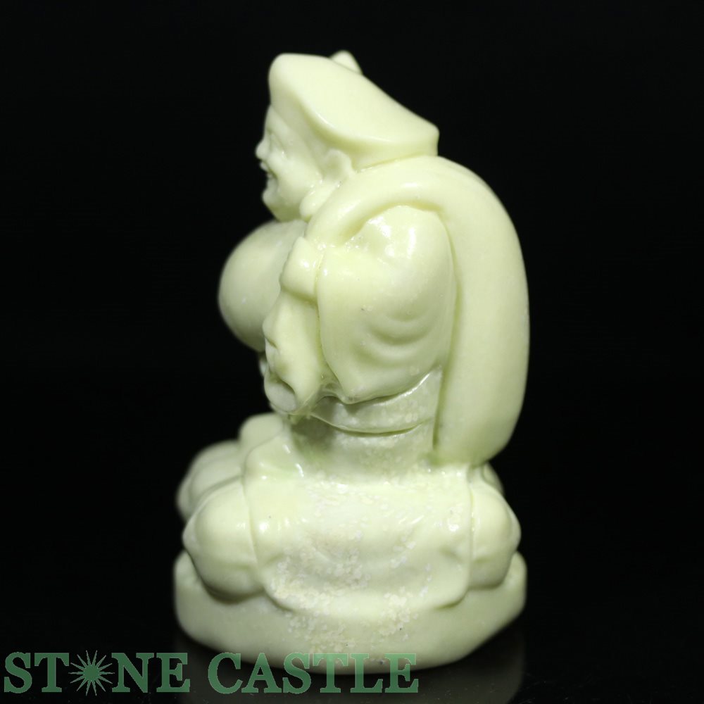 ☆置物一点物☆【彫刻置物】七福神 大黒天 レモンジェード (台無) No.10 【パワーストーン 天然石 アクセサリー】 [2]