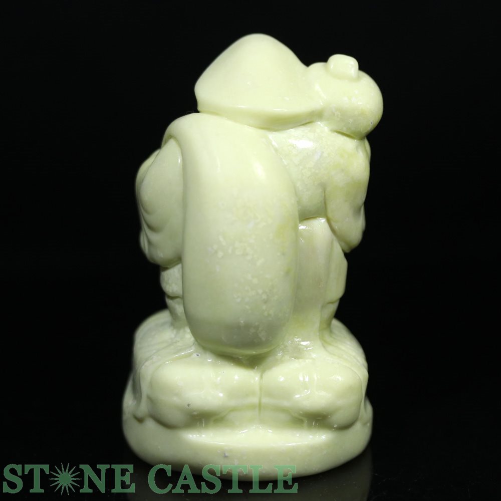 ☆置物一点物☆【彫刻置物】七福神 大黒天 レモンジェード (台無) No.10 【パワーストーン 天然石 アクセサリー】 [3]