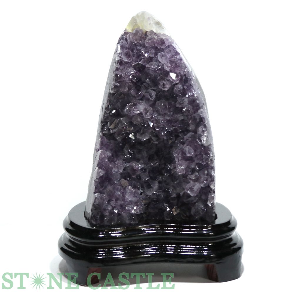 ☆一点物☆【原石】アメジスト(ウルグアイ産) (EX) (台付) No.04【パワーストーン 天然石 アクセサリー レディース】