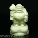 ☆一点物☆【彫刻置物】七福神 大黒天 レモンジェード (台無) No.18【パワーストーン 天然石 アクセサリー レディース メンズ】