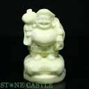 ☆一点物☆【彫刻置物】七福神 大黒天 レモンジェード (台無) No.19【パワーストーン 天然石 アクセサリー レディース メンズ】