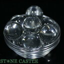 【置き石】丸玉 20mm 人工水晶 (2A)【パワーストーン 天然石 アクセサリー レディース メンズ】