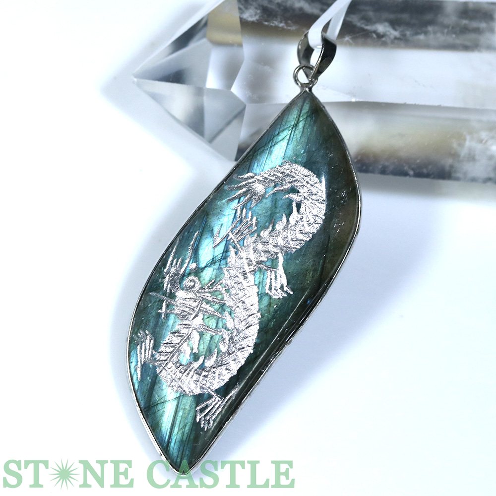 ☆一点物☆ラブラドライト五爪龍No.31