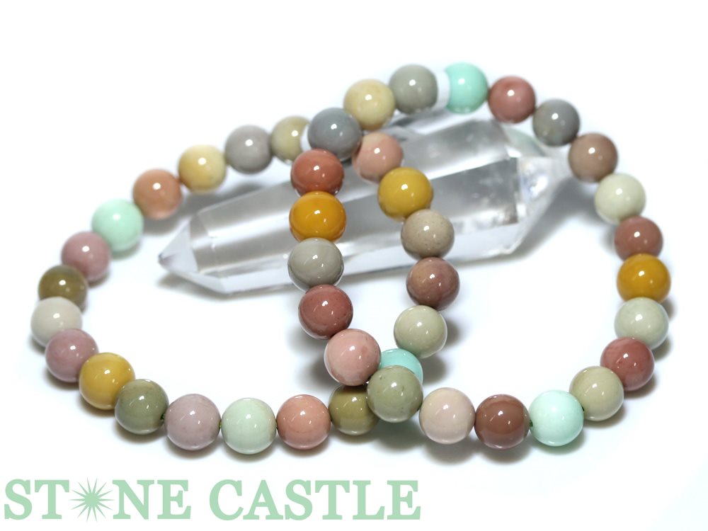 ☆高品質☆【ブレスレット】砂漠瑪瑙(アラシャンアゲート) (約9～9.5mm) 【パワーストーン 天然石 アクセサリー レディース メンズ】