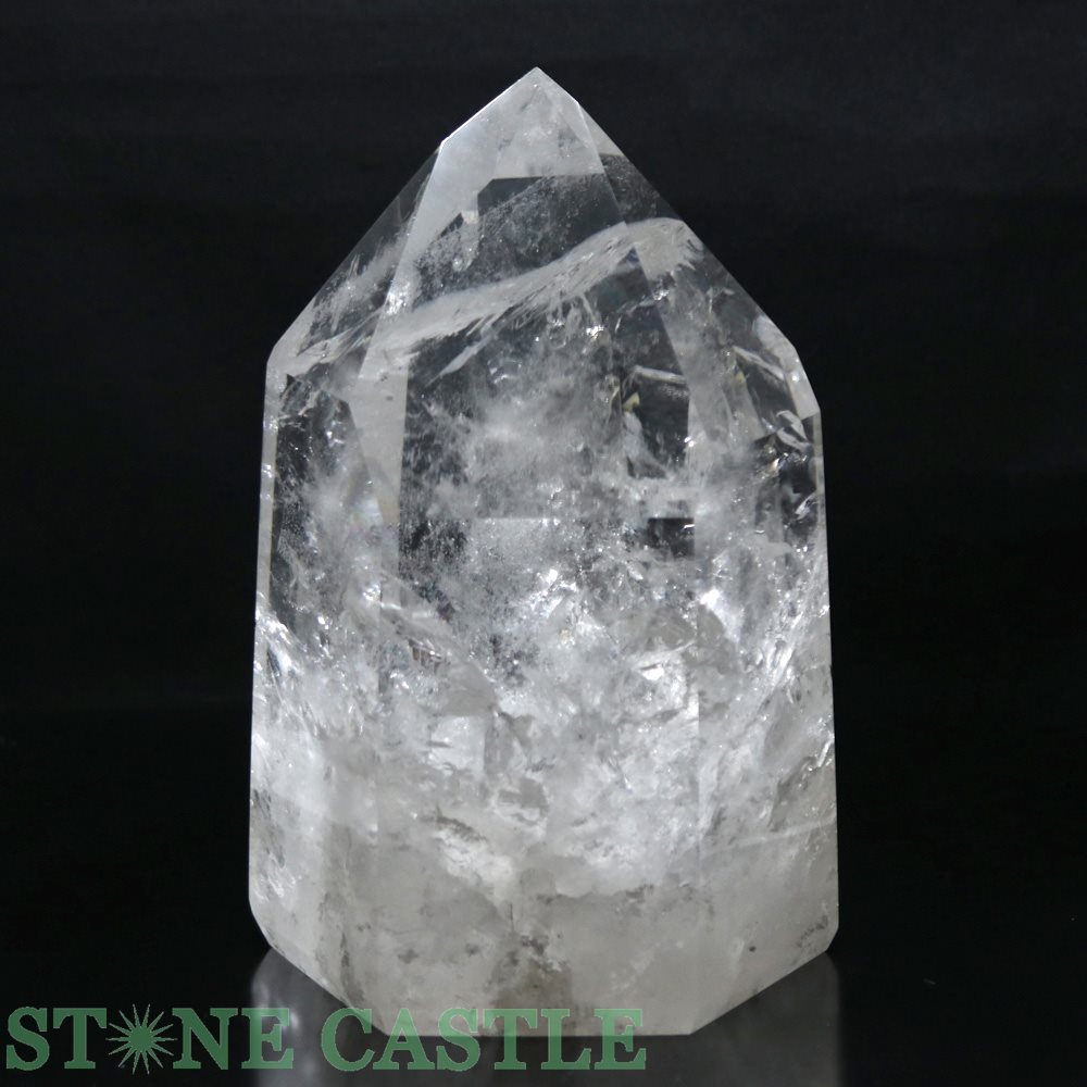 ☆一点物☆【置き石】ポイント型 レムリアン水晶 (レインボー入り) (特大) 9.35kg No.98【パワーストーン 天然石 アクセサリー レディース メンズ...