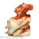 ☆一点物☆【彫刻置物】馬 約50×40mm サードオニキス No.03【パワーストーン 天然石 アクセサリー レディース メンズ】