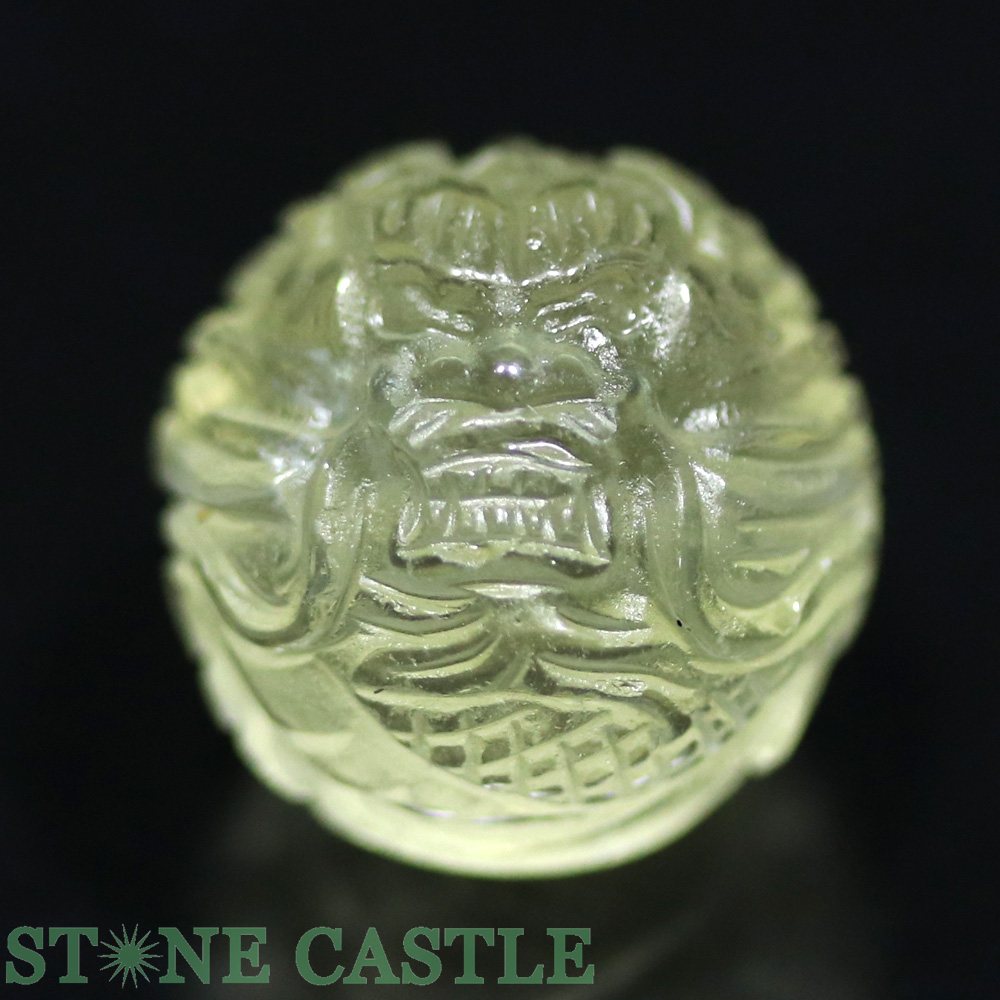 ☆一点物☆【天珠ビーズ】リビアングラス 龍珠 約15mm (横穴) No.53 ※5の付く日セール※【パワーストーン ..