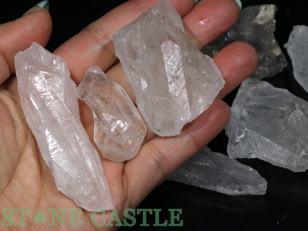 ☆一点物☆【原石】レムリアン水晶 ポイント原石 約250gパック No.05【パワーストーン 天然石 アクセサリー レディース メンズ】