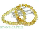 ☆高品質☆【ブレスレット】ゴールデントパーズ (約9~9.5mm)【パワーストーン 天然石 アクセサリー レディース メンズ】(3)